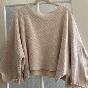 Free People cropped sweater